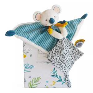 Doudou et Compagnie Paris Doudou Dárková sada - koala Yoca s dečkou 25 cm