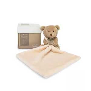 Doudou et Compagnie Paris Doudou Dárková sada - medvídek s muchláčkem 10 cm