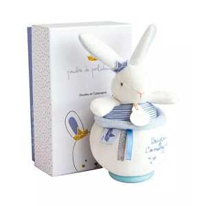Doudou et Compagnie Paris Doudou Dárková sada - Plyšový králíček námořník hrající melodii 14 cm