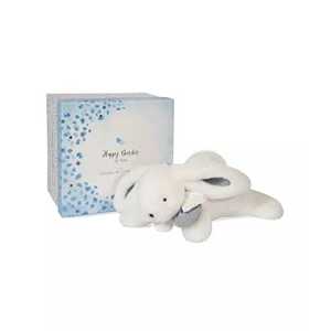 Doudou et Compagnie Paris Doudou Dárková sada - Plyšový králíček s bílou bambulkou 25 cm
