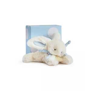 Doudou et Compagnie Paris Doudou Dárková sada - Plyšový králíček modrý 16 cm