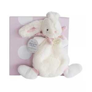 Doudou et Compagnie Paris Doudou Dárková sada - Plyšový králíček růžový 26 cm