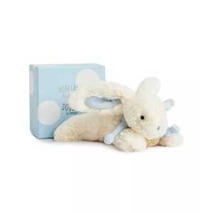 Doudou et Compagnie Paris Doudou Dárková sada - Plyšový králíček modrý 20 cm