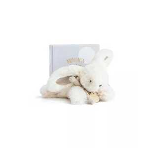 Doudou et Compagnie Paris Doudou Dárková sada - Plyšový králíček béžový 16 cm