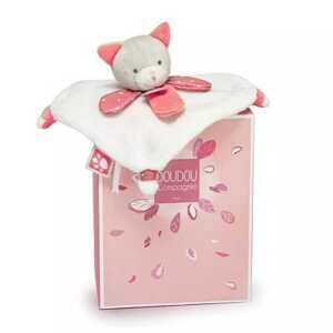Doudou et Compagnie Paris Doudou Plyšová mini hračka muchláček 20 cm kočka