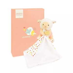 Doudou et Compagnie Paris Doudou Plyšová ovečka s dečkou 11 cm