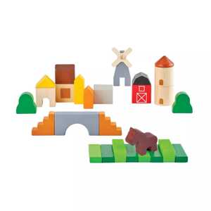 PlanToys Stavebnice - Na venkově