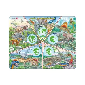 Larsen Vzdělávací puzzle Svět v proměnách 100 dílků