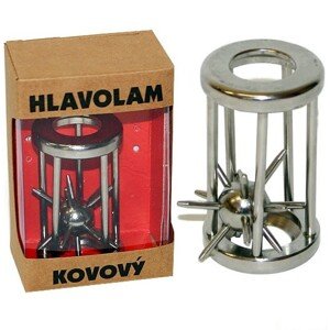 Hlavolam kovový - Ježek v kleci celokovový - Doporučujeme