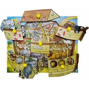 Puzzle odkrývací - Noemova archa (Bigjigs) - Akce