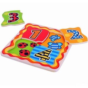 Puzzle výukové - Moje první počty (Bigjigs)
