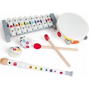 Hudba - Muzikální set, 4 nástroje (Janod)