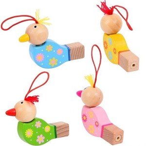 Hudba - Píšťalka, Dřevěný ptáček, 1ks (Bigjigs) - Doporučujeme