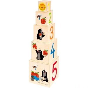 Pyramida - Věž z 5 kostek, Krtek (Bino) - Doprodej