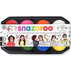 Snazaroo - Sada 8 barev na obličej, 8x18ml (400 obličejů) - Doporučujeme