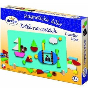 Puzzle magnetické - Krtek na cestách (Detoa)