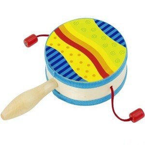 Hudba - Bubínek s rukojetí, Duhový (Goki)
