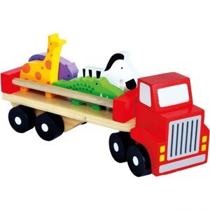 Auto - Náklaďák se zvířaty (Bino)