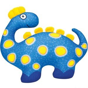 Textilní hračka - Dinosaurus modrý 33cm (Bino) - Akce