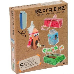 Kreativní sada - Re-cycle-me, Pro holky, Krabice od mléka - Akce