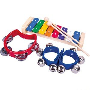 Hudba - Muzikální set, 3 nástroje (Bino)