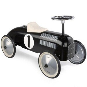 Odrážedlo kovové - Historické auto, černé (Vilac)