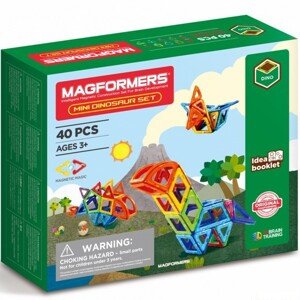 Magformers - Mini Dinosauři, 40 dílků