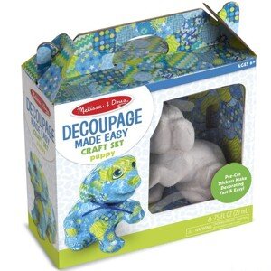 Kreativní sada - Decoupage, Štěně (M&D) - Akce