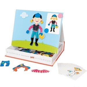Puzzle magnetické - Kniha, Převleky holka (Goki) - Akce