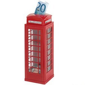Pokladnička plechová - Telefonní budka (Goki) - Doporučujeme