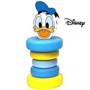Chrastítko - Hračka do ruky, Dřevěný Kačer Donald (Disney Derrson) - Akce