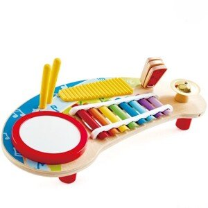 Hudba - Hudební stoleček, Multifunkční 5v1 (Hape)