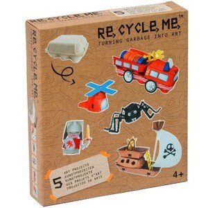 Kreativní sada - Re-cycle me, Pro kluky, Stojan na vejce - Akce