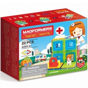 Magformers - Městečko Nemocnice, 22 dílků