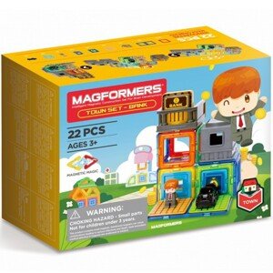 Magformers - Městečko Banka, 22 dílků