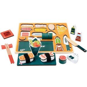Puzzle na desce - 3D Puzzle Sushi bar, 28ks (Bino) - Akce