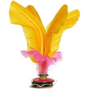 Badminton vietnamský - Da Cau, Jianzi, Pírko žluté