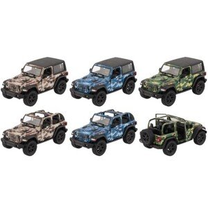 Kovový model - Auto Jeep Wrangler (2018), 1:34, 1ks