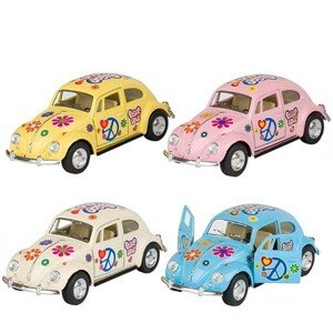 Kovový model - Auto Volkswagen Beetle Hippies (1967), 1:32, 1ks - Doporučujeme