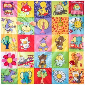 Hračka pro batolata - Hrací deka 150x150cm (Niny)
