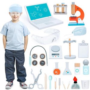 Hrací sada tématická - Laboratorní dřevěná (UMU) - Akce