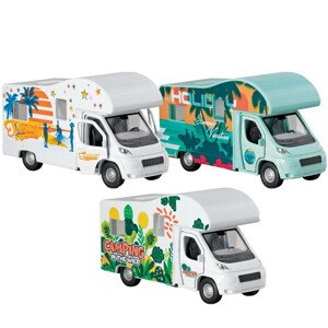 Kovový model - Auto karavan, 12cm, 1ks