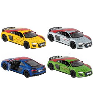 Kovový model - Auto Audi R8 Coupe potisk (2020), 1:36, 1ks - Akce