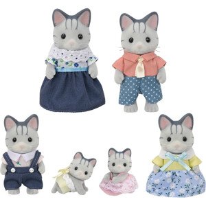 Sylvanian Families - Rodina koček Fisher, 6ks