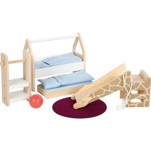 Nábytek pro panenky - Dětský pokoj moderní dřevěný (Small foot)