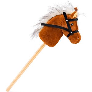 Koňská hlava na tyči - Hobby horse Scarle světle hnědý (Faunica) - Novinky