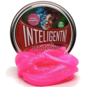 Inteligentní plastelína - třpytící, Růžový jednorožec - Novinky