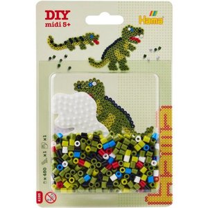Hama zažehlovací korálky - MIDI Blistr, 450ks Dinosaurus - Novinky