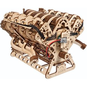 3D mechanický model - Motor V8 Engine (Ugears) - Novinky