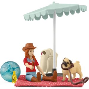 Schleich - Jezdecký klub, Hrací sada Celodenní výlet k jezeru - Novinky
